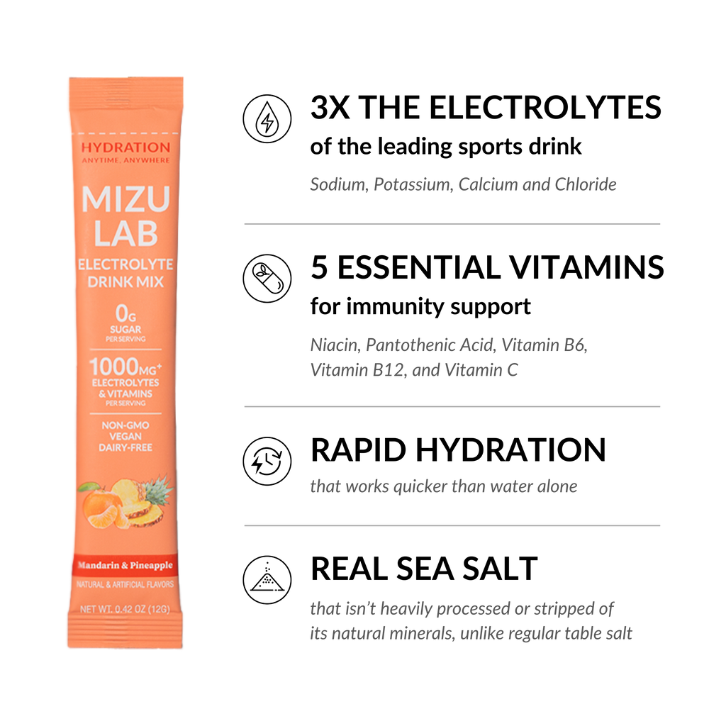 Mandarin Orange & Pineapple Electrolytes - Zero Sugar